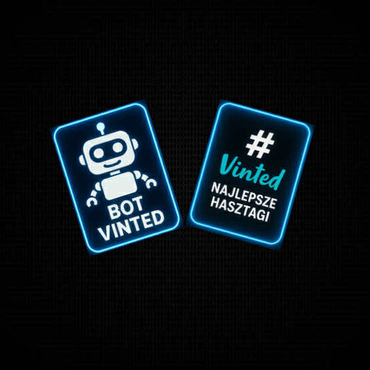 ZESTAW HASZTAGI+BOT VINTED