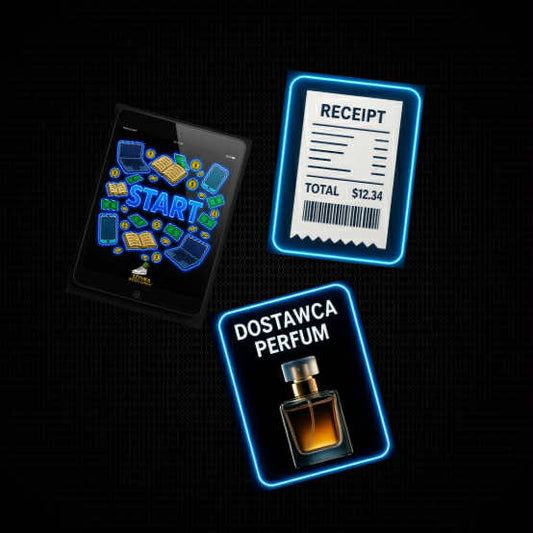 ZESTAW KURS START+PARAGONY+DOSTAWCA PERFUM